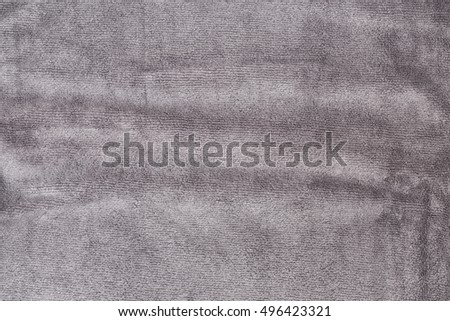 Gray bath towel texture