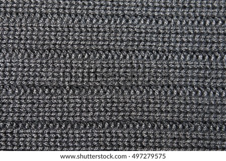 Grey background Close up Texture wool Cloth