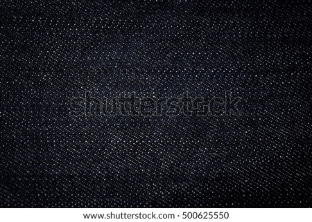 Jeans Background.Dark tone. (Center focus)