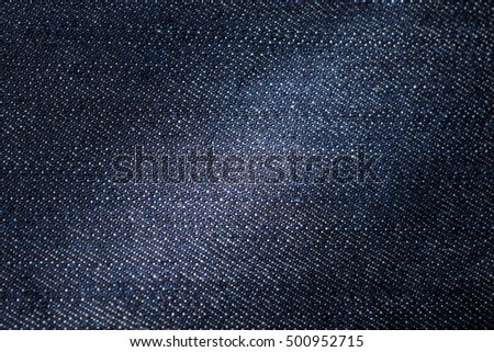 jeans in dark blue shade. texture and background.