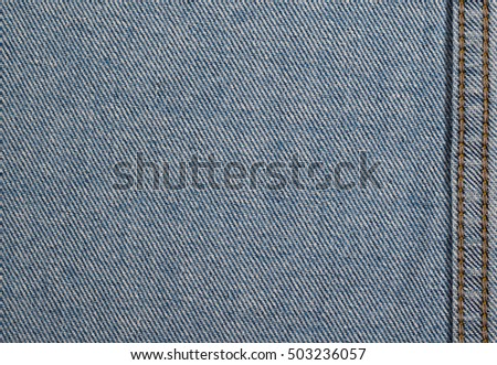 closeup picture of a part of jeans