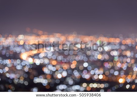 blurred bokeh of city lights backgrounds textures