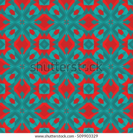 The endless texture.Vector ornaments. Abstract geometric illustration. Pattern for website, corporate style, party invitation, wallpaper.