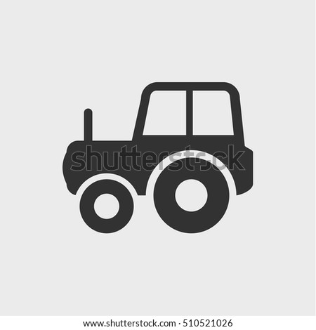 tractor icon,vector design