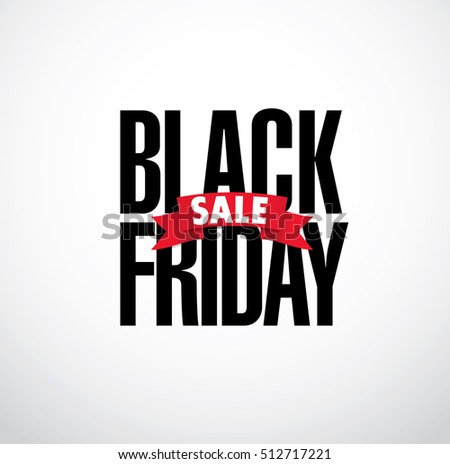Black friday sale banner. Black friday sale icon