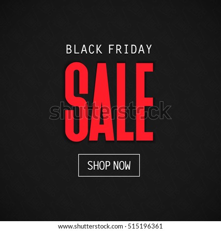 Black Friday sale Shop Now Advertisement Banner design