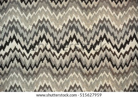 Geometric pattern embroidered on fabric, background, texture