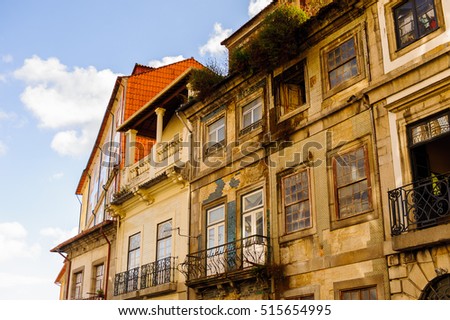 Architecture of Douro valley, Porto, Portugal