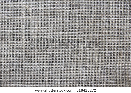 Natural sackcloth close-up textured background