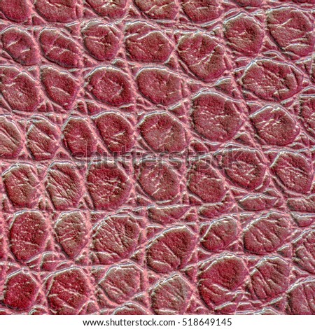 red artificial leather texture. Useful for background