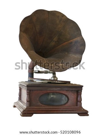 Ancient Phonograph 