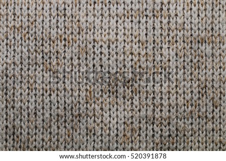 The texture of warm winter wool sweater.