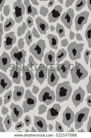 vector leopard texture of different colors brown background, leopard print