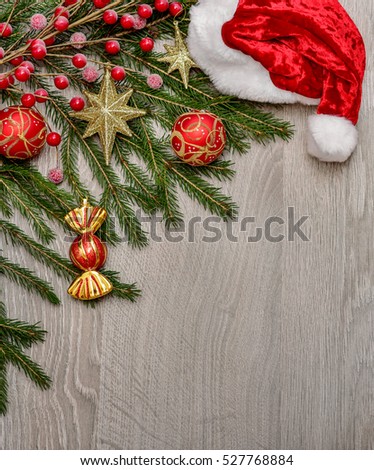 Christmas holidays or New Year background
