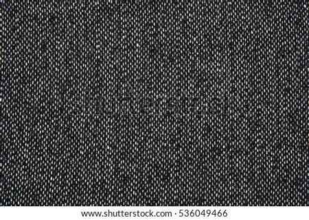 The texture of grey woolen fabric