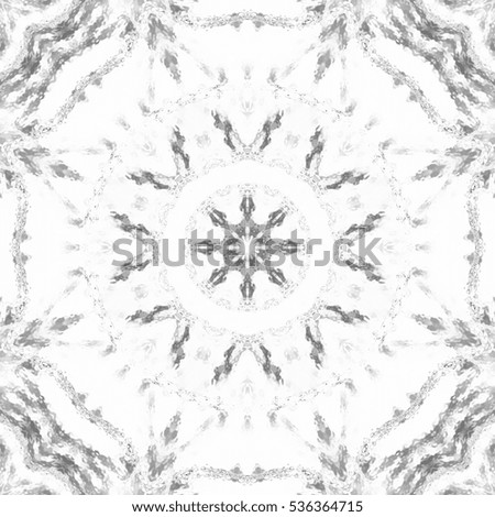 Abstract melting black and white pattern for design and background