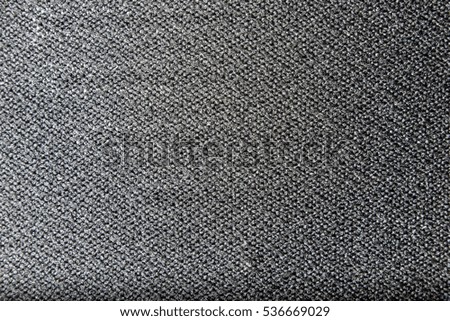 Black fabric texture close up background
