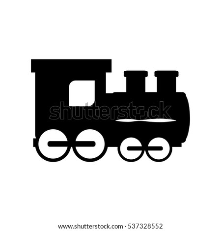 locomotive train Icon Vector Illustration