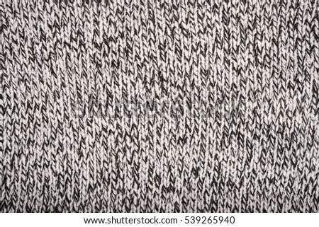 gray knitted fabric texture