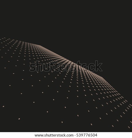 Vector illustration. Halftone effect vector background. Vector Halftone Texture