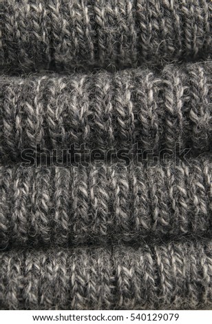 gray woolen fabric texture for fashion design websites and textile industry.