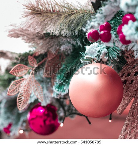 Christmas balls background, texture