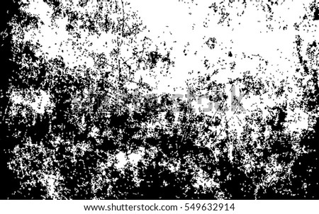 black paint. white shabby background. grunge texture. vector illustration.
