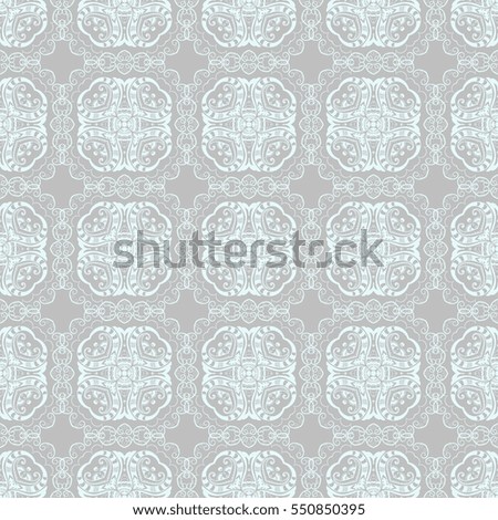 Seamless background with ornament. Geometric pattern. Wallpaper pattern