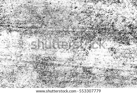 Black and white grunge urban texture with copy space. Abstract surface dust and rough dirty wall background or wallpaper with empty template for all design. Distress or dirt and damage effect concept
