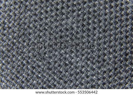 Black fabric texture macro