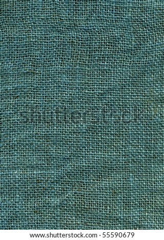 Blue dyed jute texture