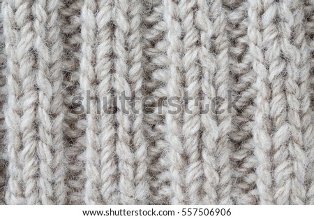 close up of woolen pattern