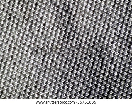 black and white textile closeup