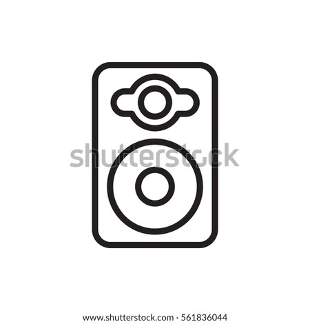 speaker icon illustration isolated vector sign symbol