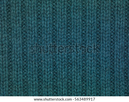 blue fabric sweeter, close up background