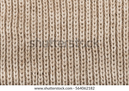 beige wool knitting texture background