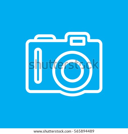 camera icon illustration isolated vector sign symbol