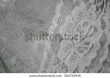 Lace form linen