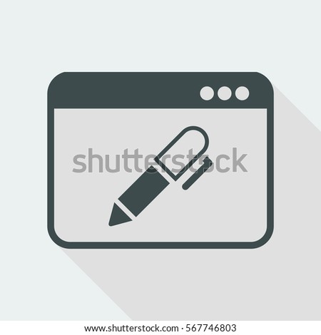 Pen and application for creative design or text writing