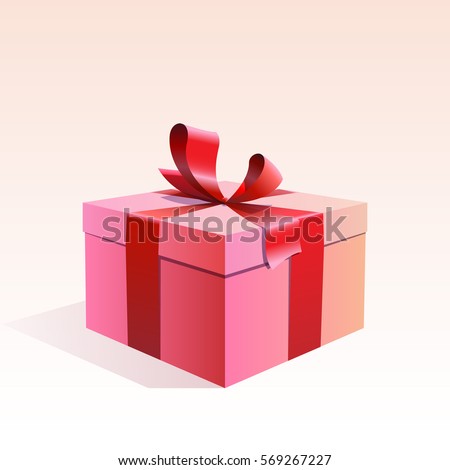 Gift packed in a box and tied with a ribbon.