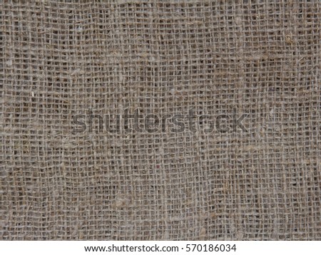 Natural background in the rustic old style of eco-friendly material with lace.Top view flat