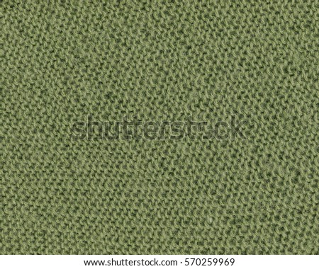 green knitting fabric texture for background