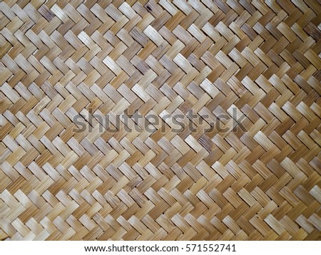 Wooden weave texture