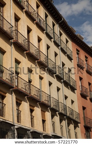 Traditional Housing in Madrid near Plaza Mayor Square