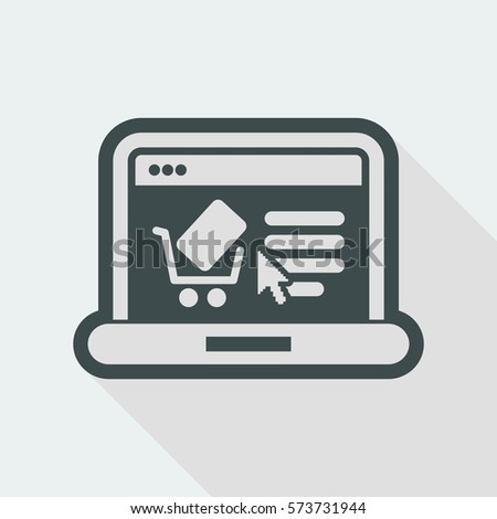 E-commerce website icon