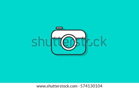 Camera Icon Vector Concept