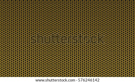 Metallic gold mesh metal texture pattern background