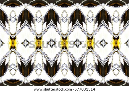 Melting colorful symmetrical artistic horizontal rectangle pattern for textile, ceramic tiles and backgrounds. Aspect ratio 3:2