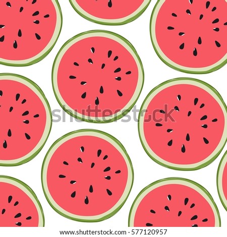 Watermelon summer print
