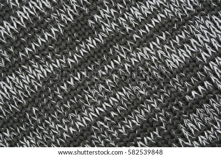 Texture knit fabric.